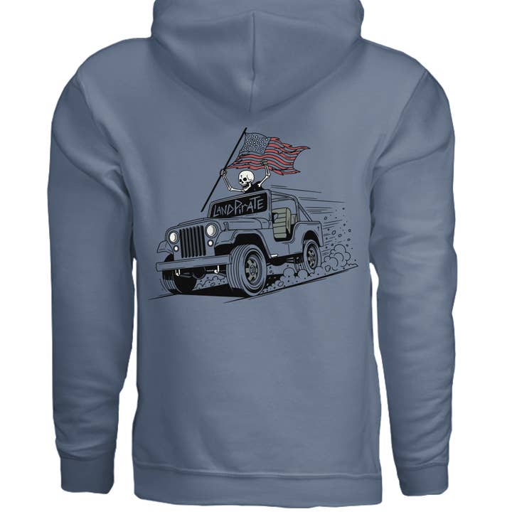 the War Cry hoodie for wholesale by Land Pirate