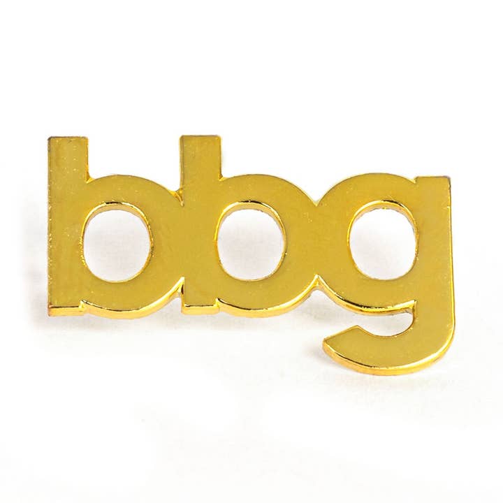 Épinglette BBG en or pour la vente par Blackballed Golf