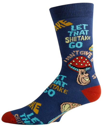 Gypsy Rose - Wholesale Sokken - Dames - PADDESTOEL VOOR DAMES, LET THAT SHIITAKE GO, HALFLANGE SOKKEN2