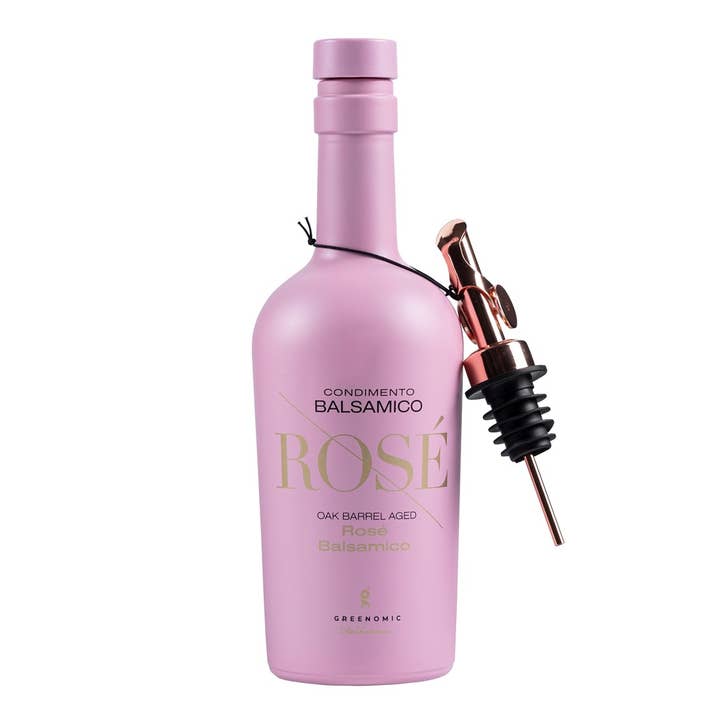 Greenomic Delikatessen GmbH Co. KG – Engroshandel Eddike – KERAMISK DESIGN ROSÉ BALSAMICO KONDIMENT 375ML