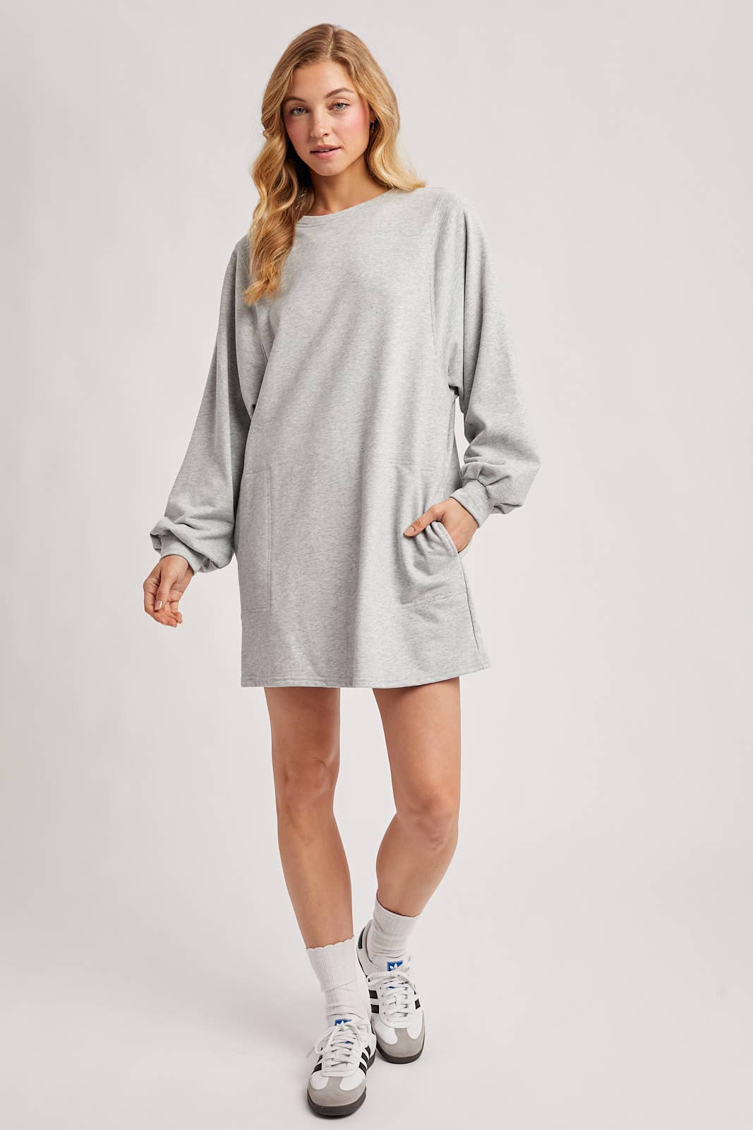 Bluivy - Vente Robe – femme - Robe mini en french terry6