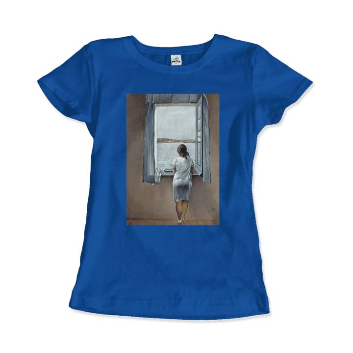 Art-O-Rama Shop - Wholesale T-Shirt (Graphic) - Unisex - Salvador Dali Young Woman at a Window Artwork T-Shirt10