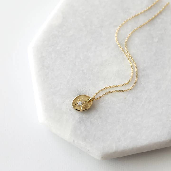 Faith & Life Christian Brands - Wholesale Pendant/Charm Necklace - "Christ In Me" 14k Gold Cubic Zirconia Christian Necklace3