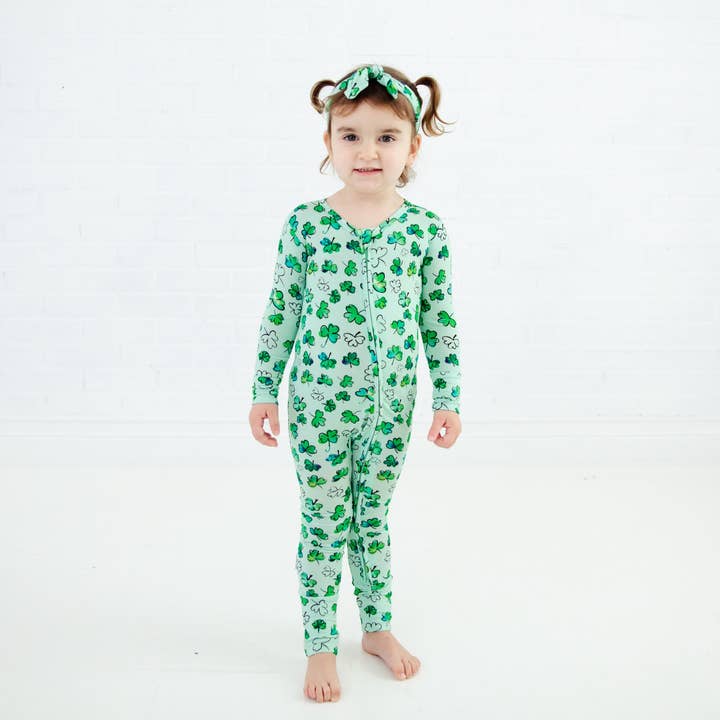 Irisch, du warst schlafend Kleeblatt wandelbarer Strampler für den Großhandel von Dreamiere