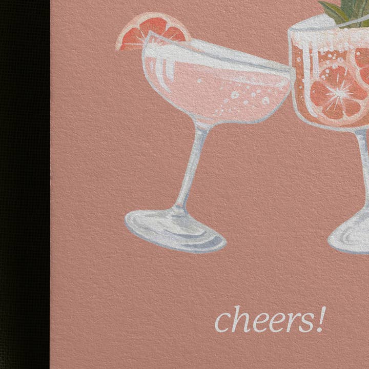 Natasha Vanderburg Co. - Wholesale Everyday Greeting Card - Cocktail Cheers Card