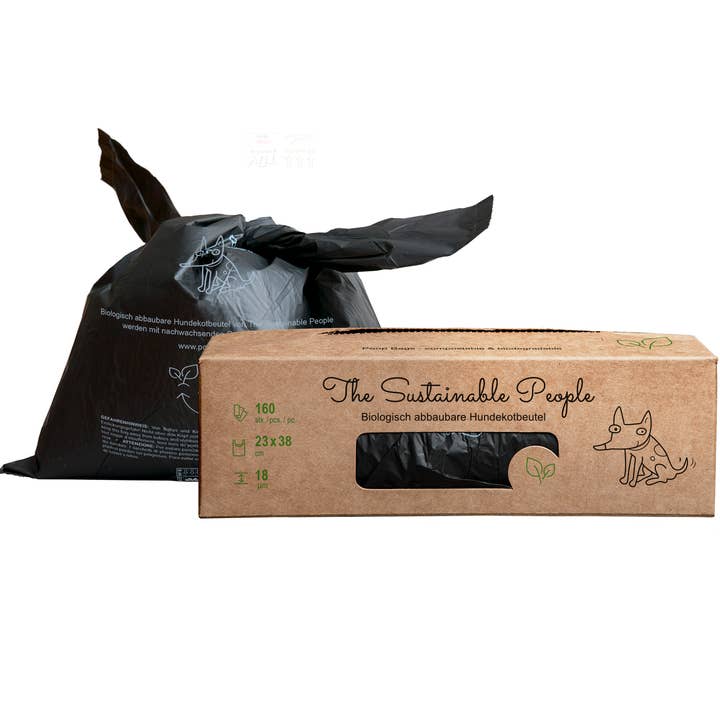 The Sustainable People - Wholesale Pet Poop Bag - Biodegradable Dog Waste Bags in Dispenser Box (160 bags/box)4