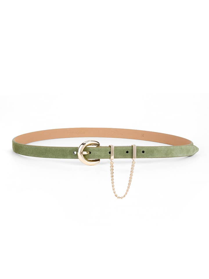 Cintura a catena a cascata in Olivina per la vendita all'ingrosso da parte di Ettika