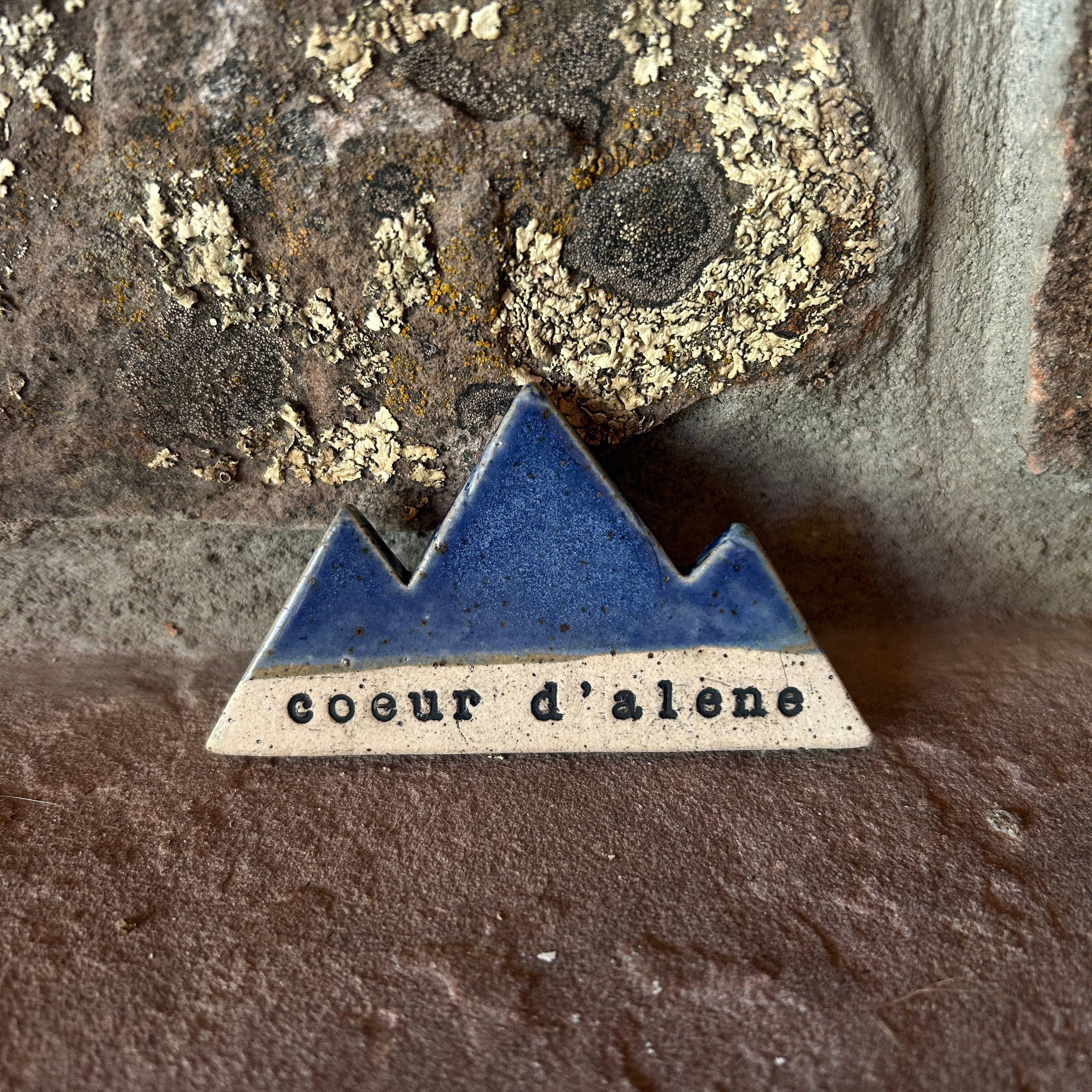 Mountain Bound Pottery - Wholesale Magnet - Customizable Mountain Magnet- MADE TO ORDER7