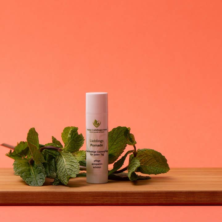 Favorite Pomade - handgemaakte verzorging voor de lippen (6 ml) voor wholesale door Meine Lieblingscreme