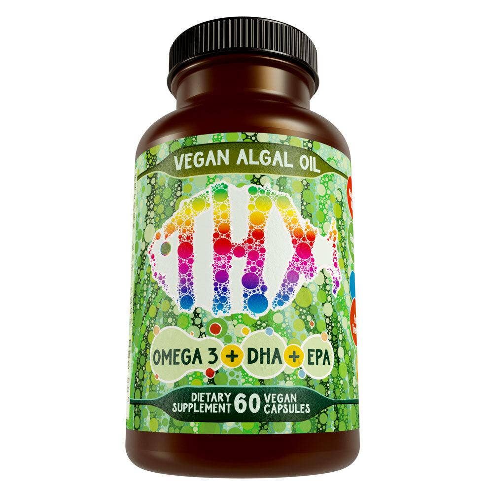 Hippie Farms - Wholesale Oral Supplement/Vitamin - Vegan Algae Oil w/ DHA & EPA - The Better, Cruelty Free, Omega-36