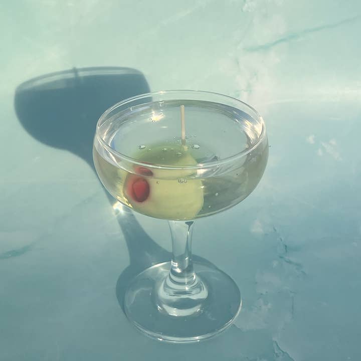 Candle Lume - Wholesale Novelty Candle - Martini Candle Coupe Glass