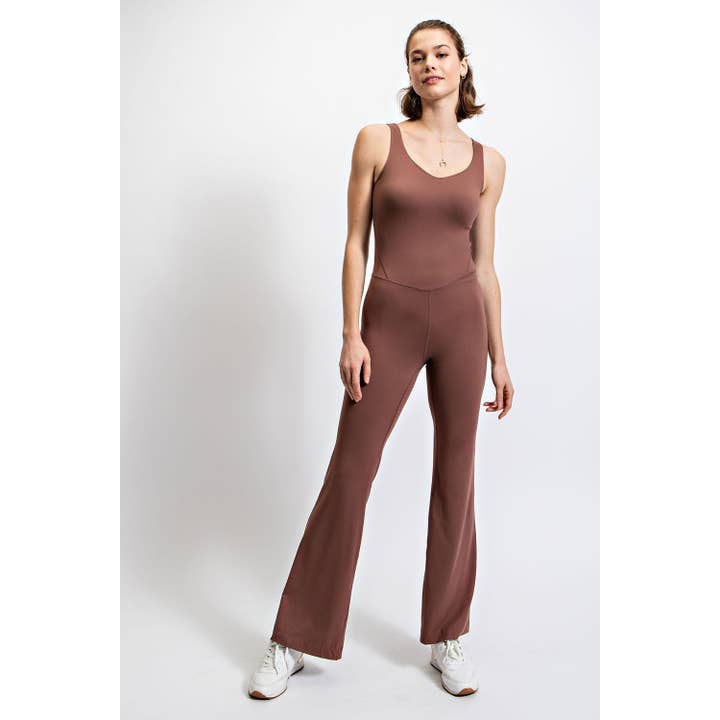 Rae Mode - Wholesale Jumpsuit - Women's - BUTTER SOFT FLARED ONESIE JUMPSUIT24