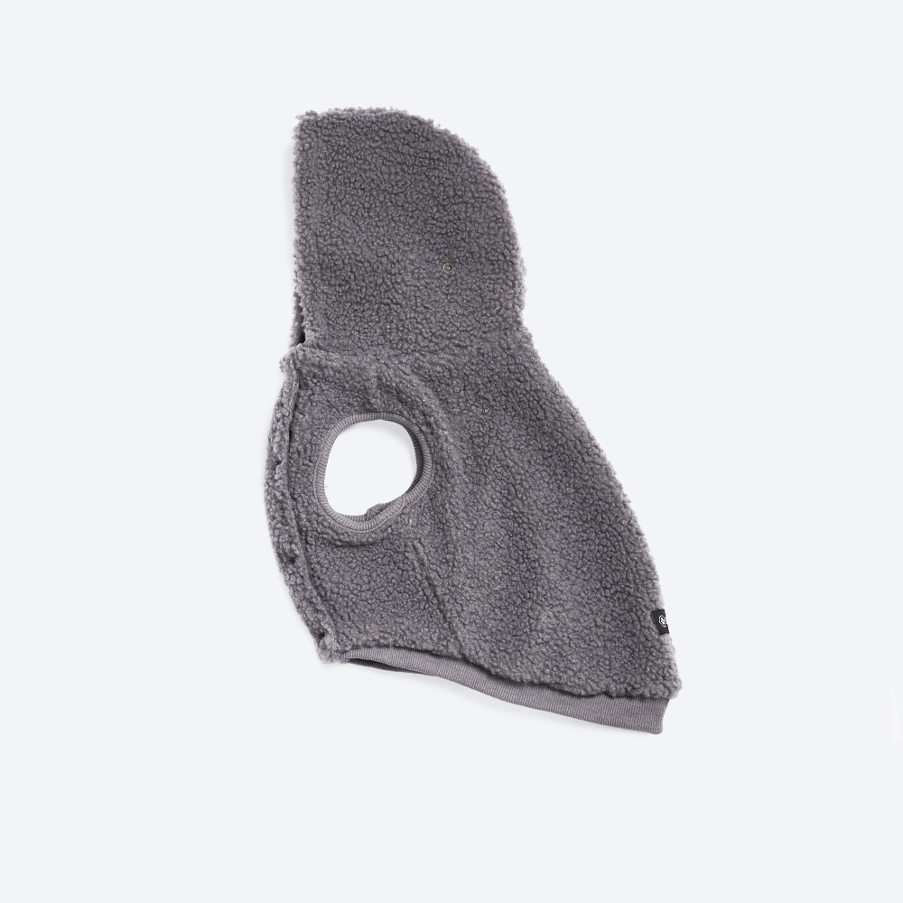 Spark Paws - Vente Veste – chien - Veste en teddy sherpa pour chien - gris6