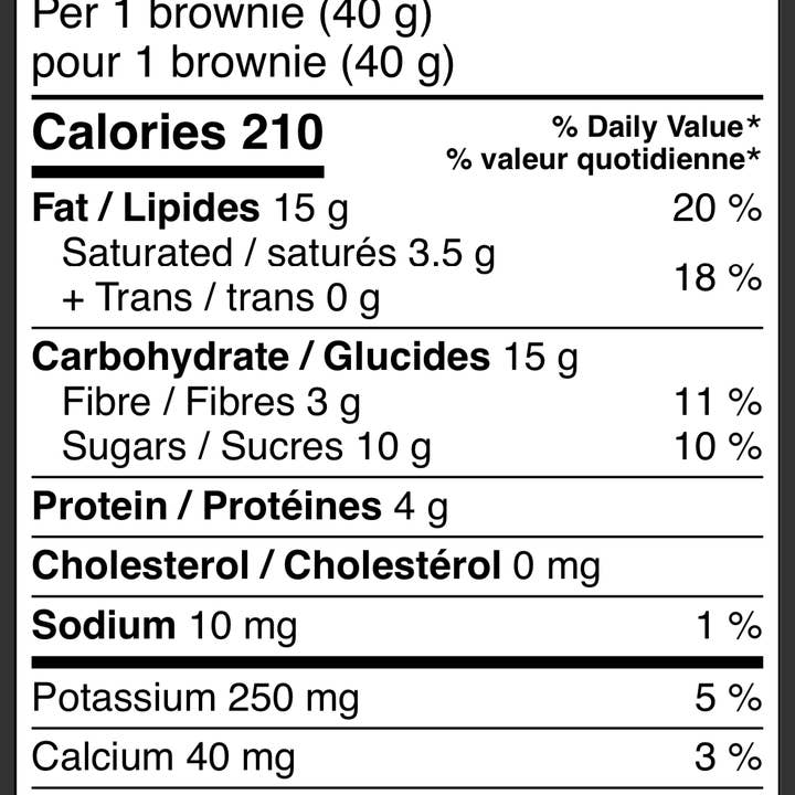 Konscious Kitchen Inc - Wholesale Cookie - Paleo Vegan Brownies - Pack of 44