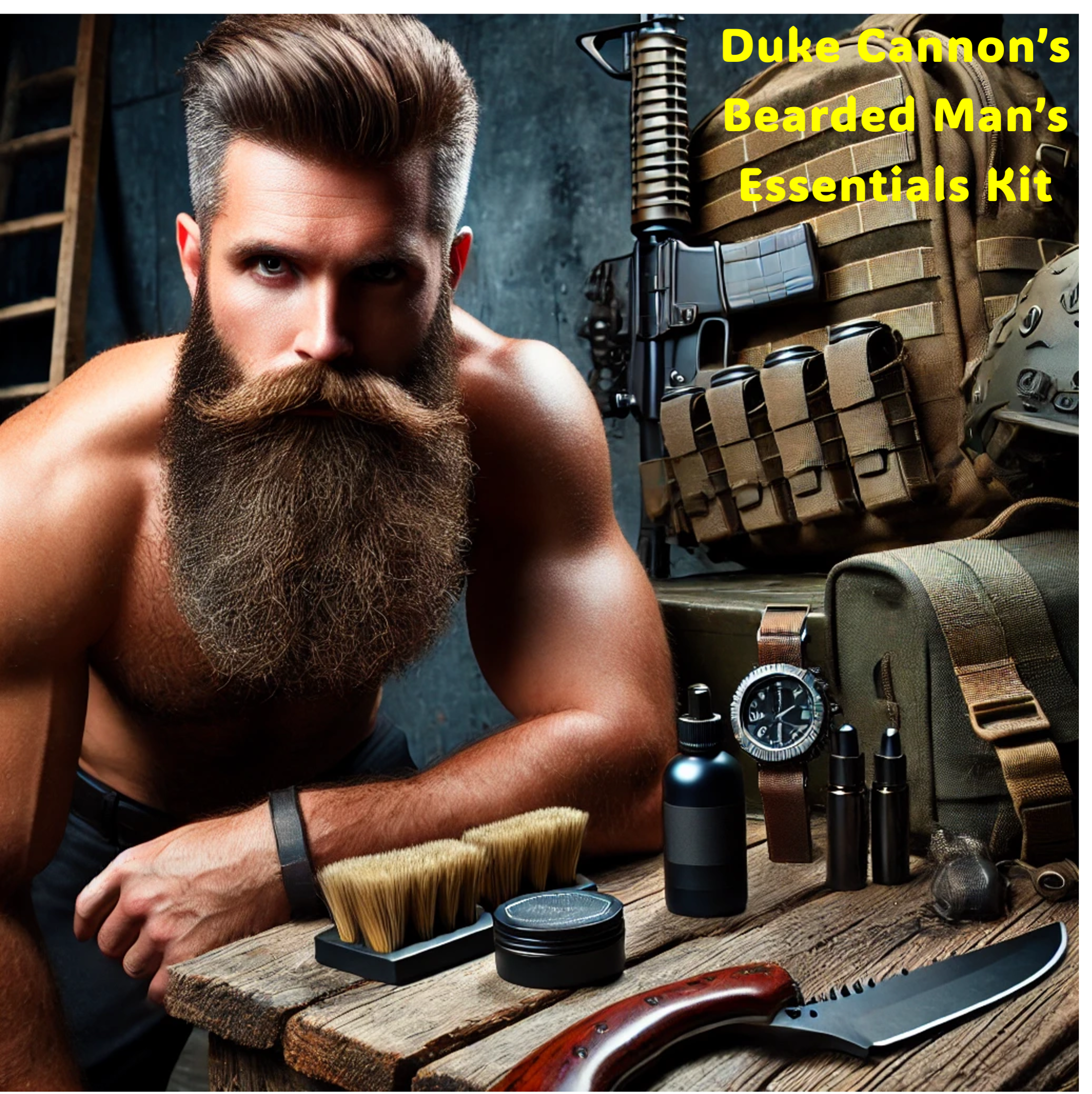 Passive Luxury – Engroshandel Skægstyling – Duke Cannons "Skægmandens essentielle sæt" - Fordi barbering er for tabere!1