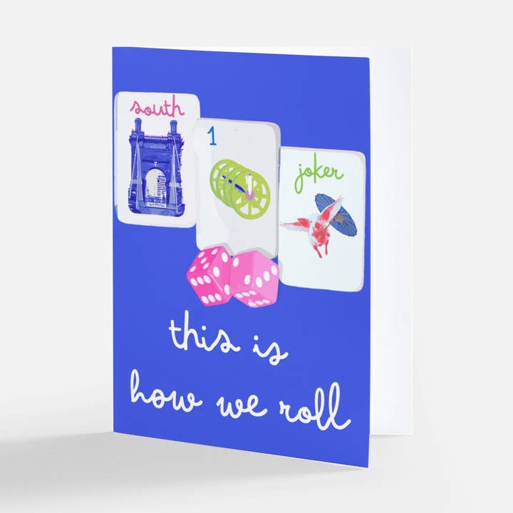 Comment on joue - Mahjong (Intérieur vierge) pour la vente par Very Funny Vintage by Weird & Wrong