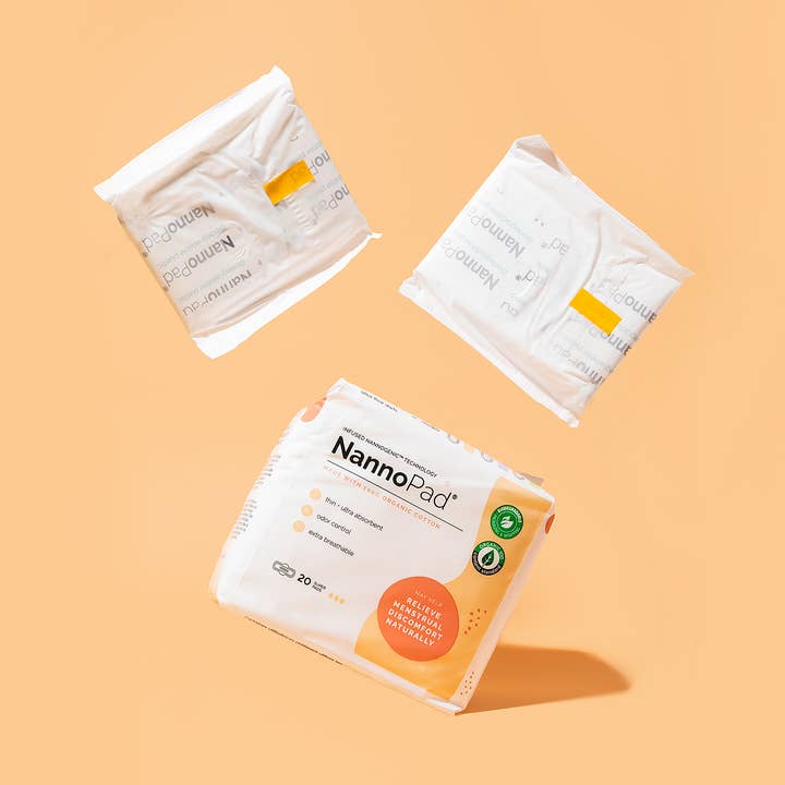 Nannocare – wholesale Menstrual pad/liner – NannoPad® Super, Menstrual Pads0