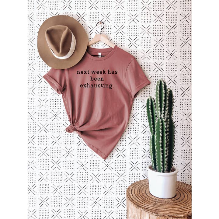 NEXT WEEK TEE for wholesale by Le Bum