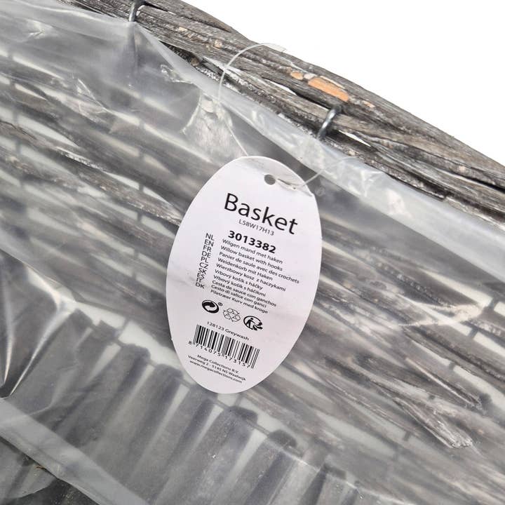 NHP International - Wholesale Hanging Planter - Balcony baskets for plants made from willow wood5