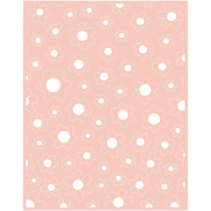 Flower Centers Cover Plate - Honey Cuts - Stand-Alone Dies - Retiring for wholesale by Honey Bee Stamps