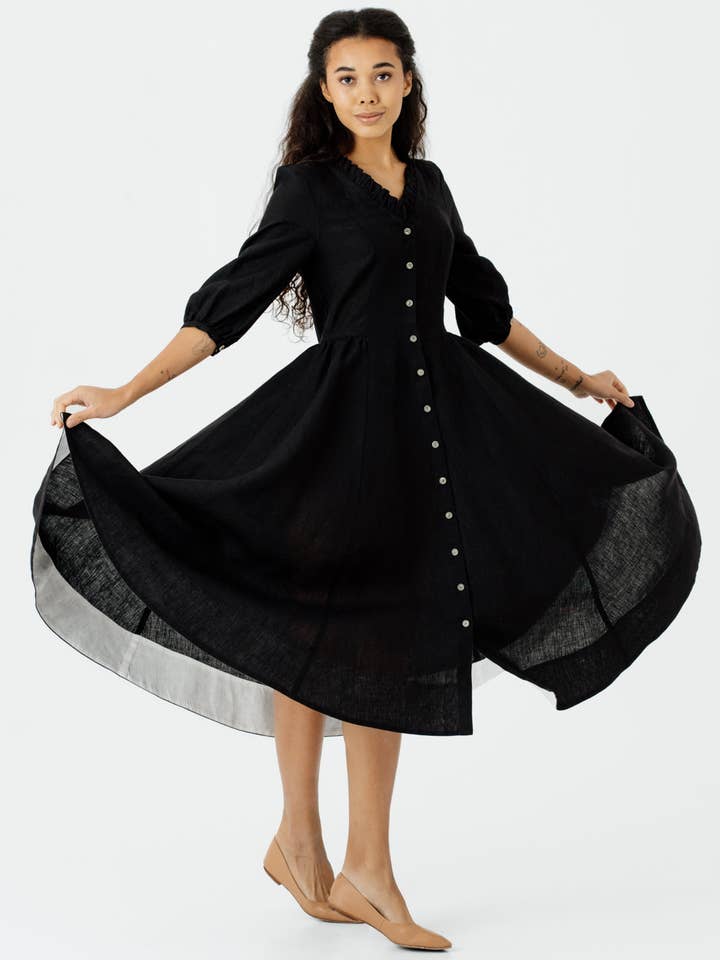 Mon Cheri Ophelia Dress, 3/4 Sleeve for wholesale on Faire24