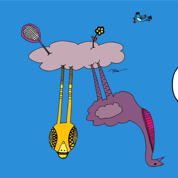 The MoMeMans - Wholesale Art Print - The Cloud Birds Print11