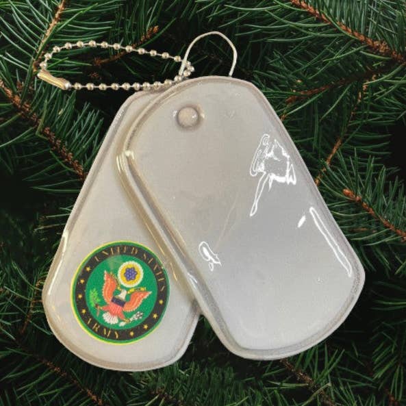 Medaglietta decorativa militare per cani per la vendita all'ingrosso da parte di Dough Delights, Inc