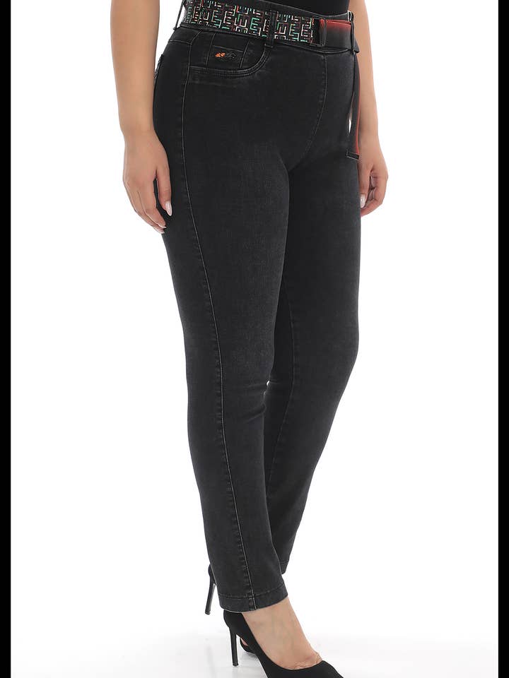 Exitlinefashion Buy2Get1Free 1-91-7048 Jeansbukser til kvinder for engroshandel hos exitline