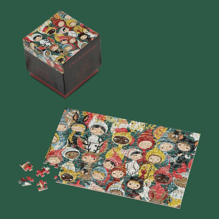 I Love Christmas Penny Puzzle 150 pcs minipuzzle for wholesale by Penny Puzzle