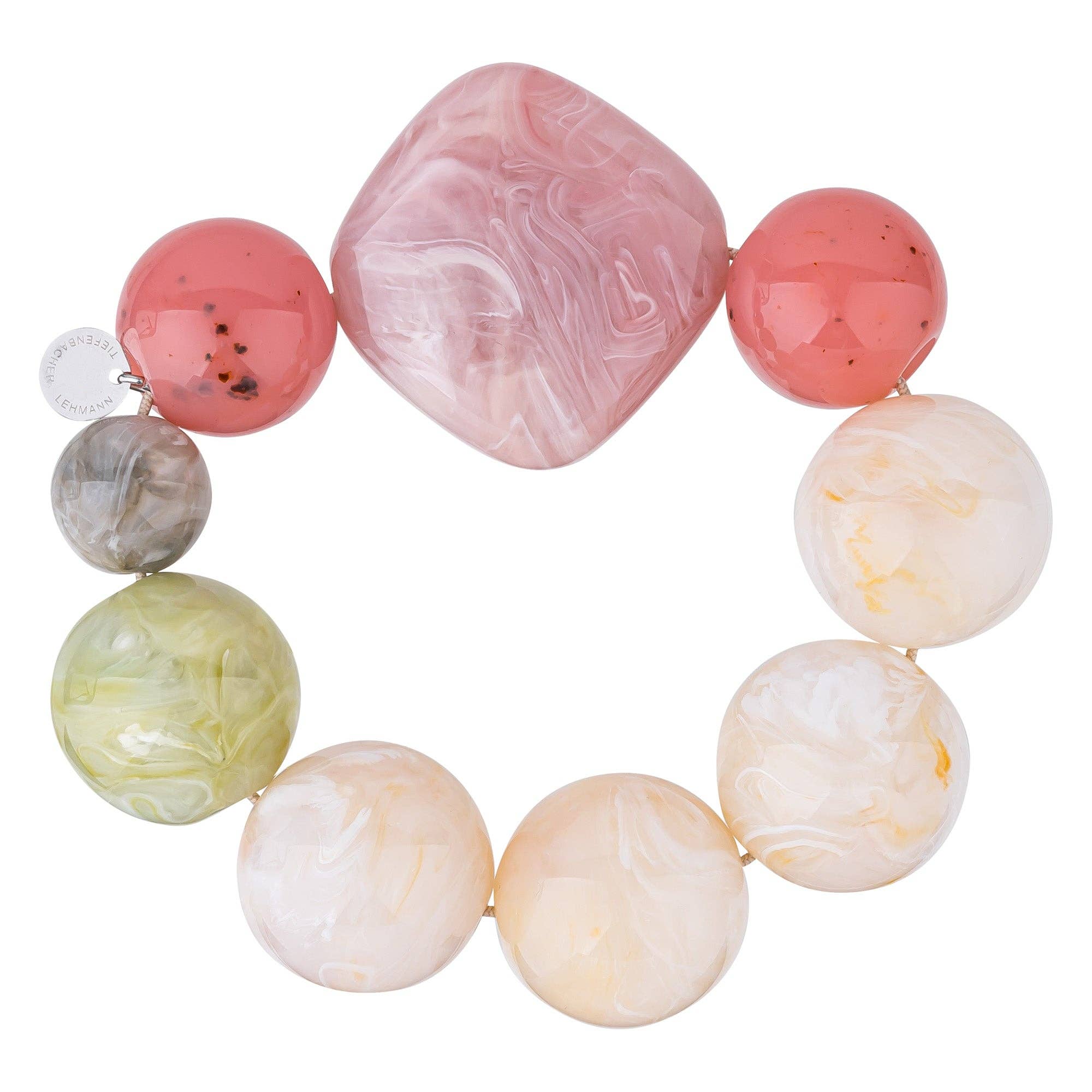 TIEFENBACHER LEHMANN - Wholesale Link & Chain Bracelet - ACRYLIC BRACELET - Portofino sorbetto3