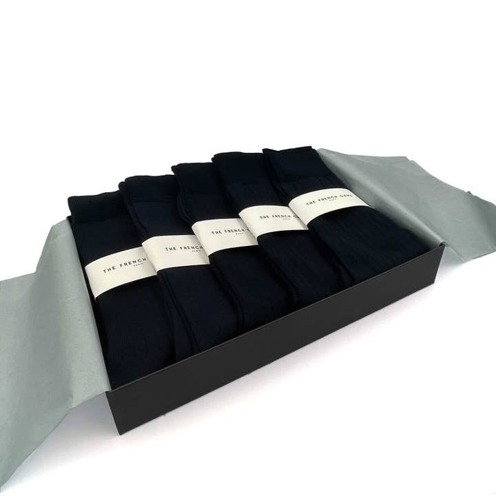 Made in France sokkenpakket Frenchy Navy Weekly Diary voor wholesale door THE FRENCH GAME