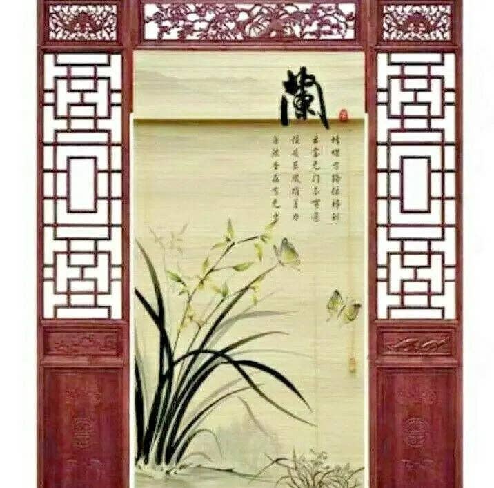 everythingbamboo - Wholesale Curtain - Bamboo Curtain & Screen Blind Rolling Curtain Panel Privacy Custom Size Picture Made to Order26