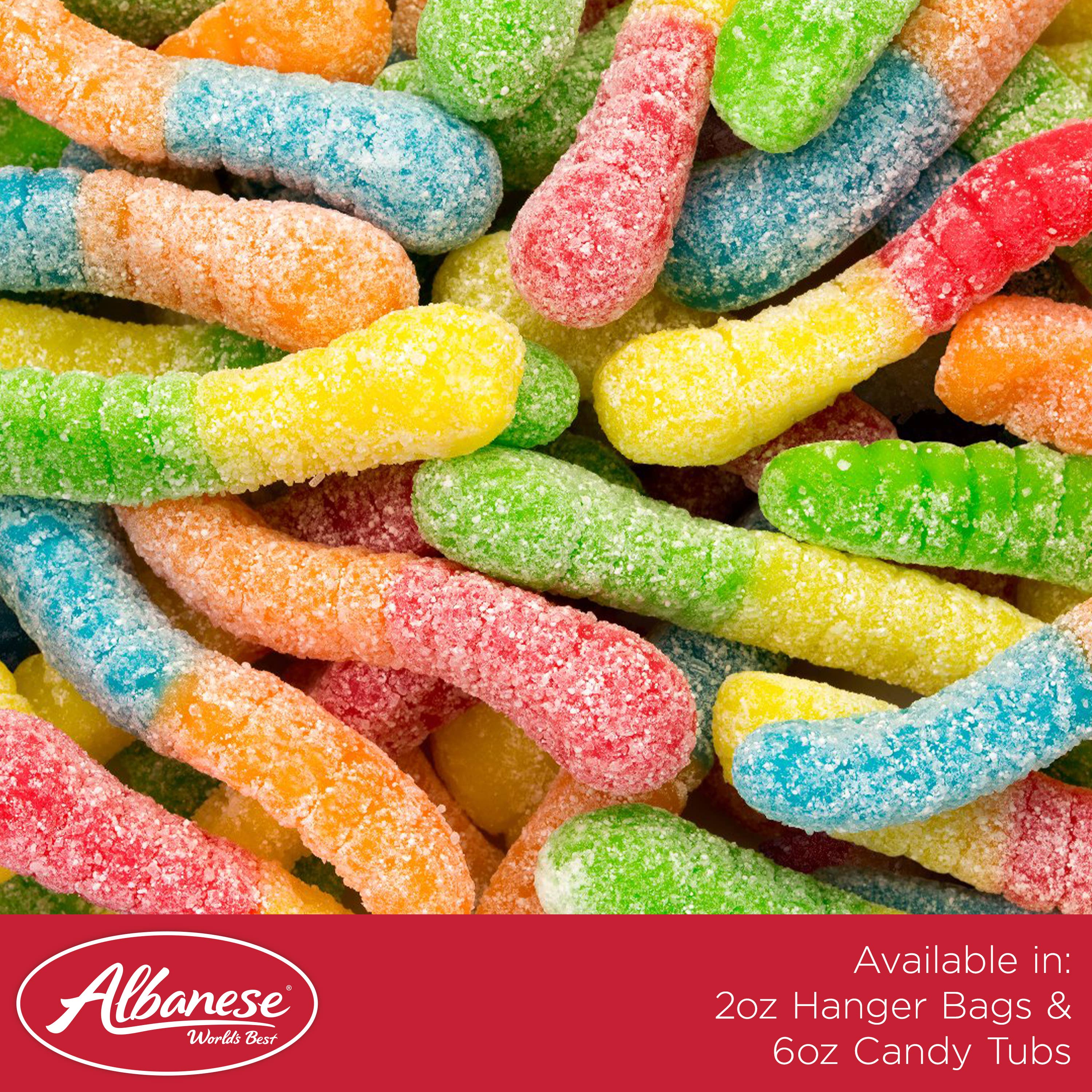 Candy Supply Co - Vente Bonbons gélifiés - Vers de Néon Mini Aigres par Albanese1