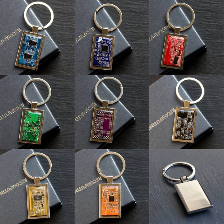 Pavlysh s.r.o. - Wholesale Keychain - Unisex - Circuit board keychain, rectangular16