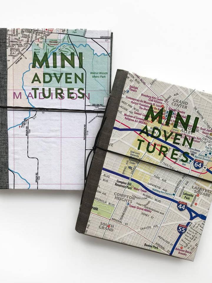 Mini Adventure Hardcover Journal für den Großhandel von Igloo Letterpress