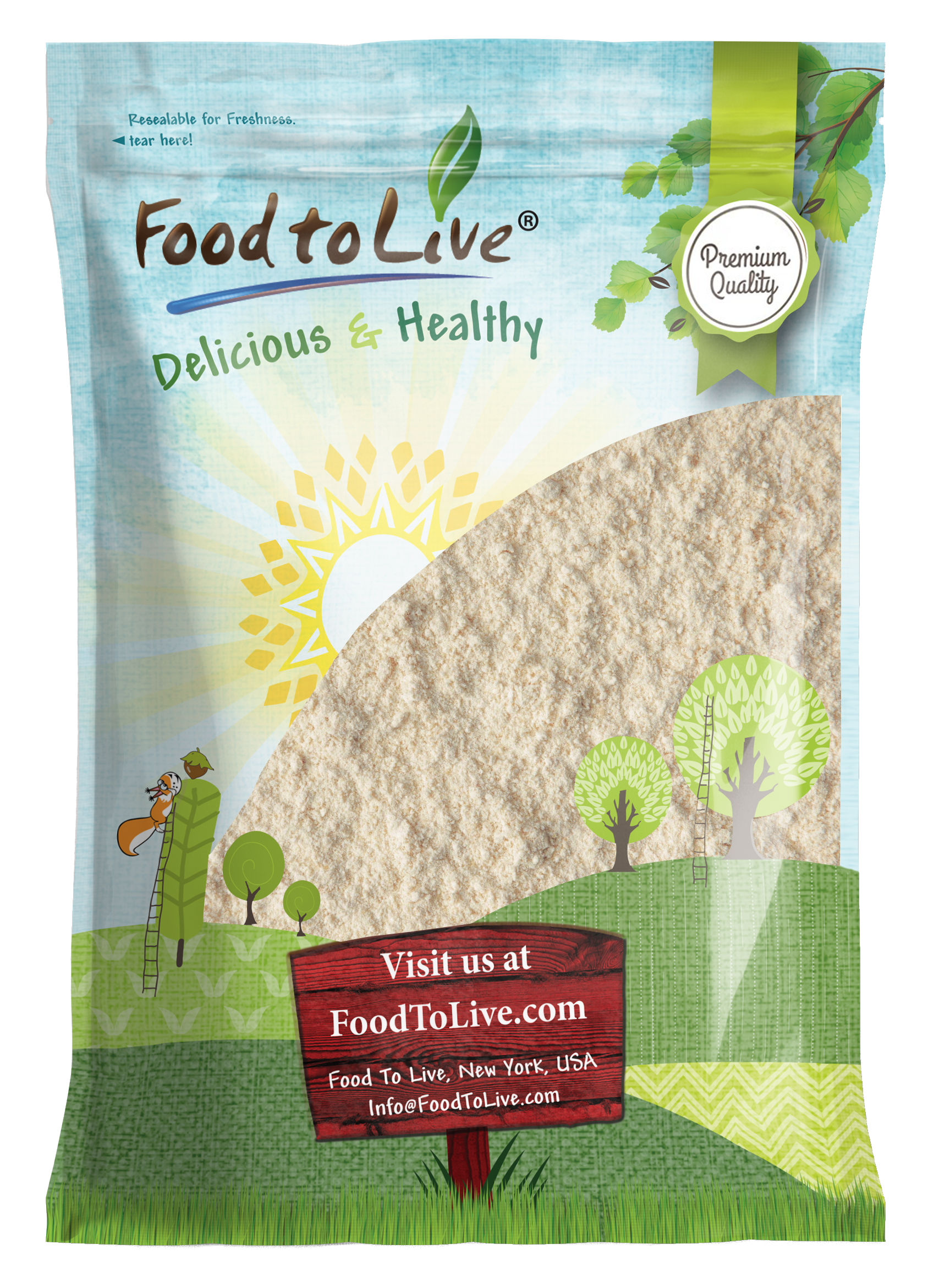 Food To Live - Wholesale Protein/superfood powder - Organic Almond Protein Powder – Vegan, Kosher, Bulk – by Food to Live8