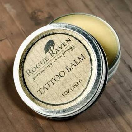 All-NaturalTattoo Balm | Moisturizes + Protects for wholesale by Rogue Raven Grooming Company