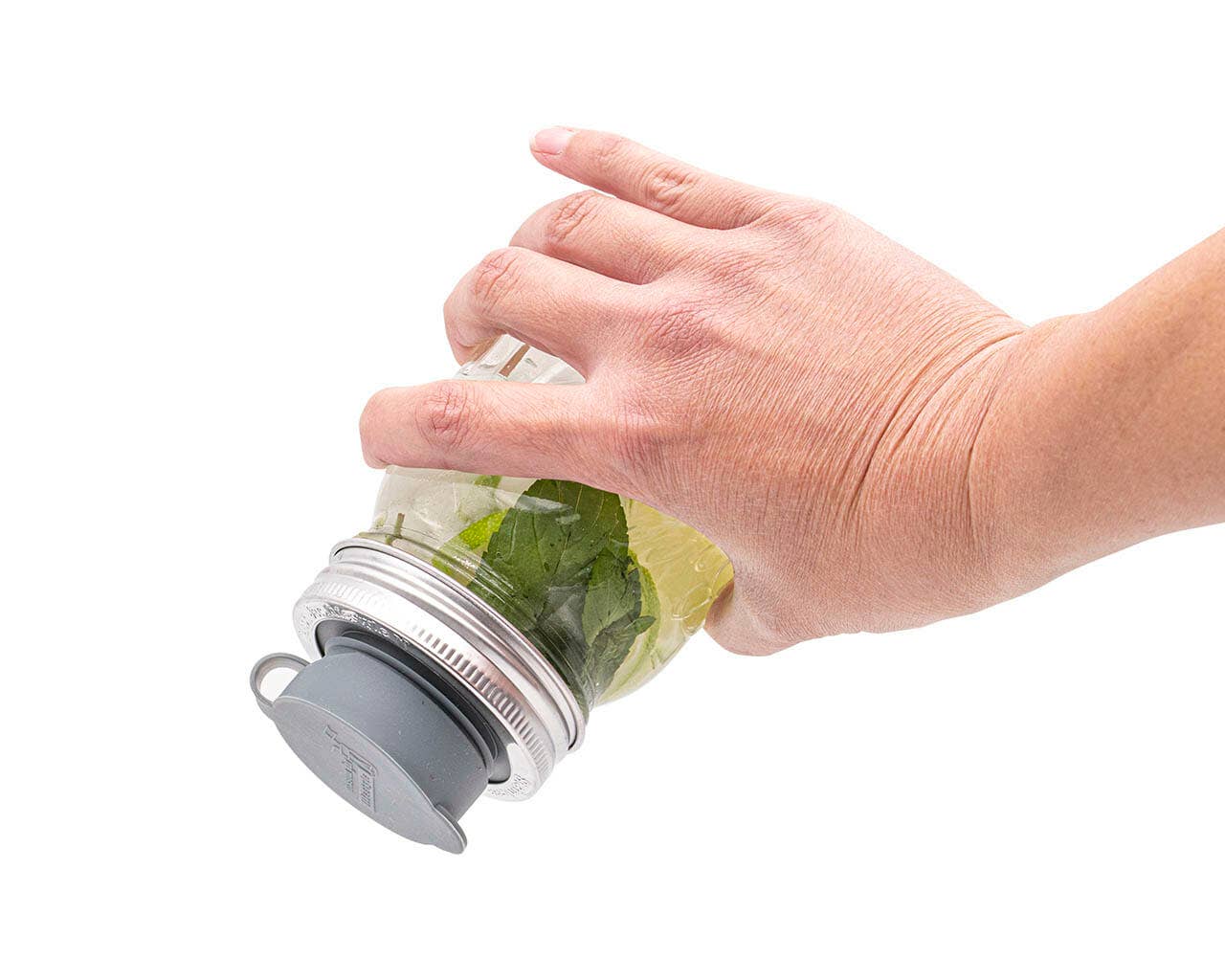 Mason Jar Lifestyle - Wholesale Drink Lids - Leak Proof Silicone Chug Lids for Regular Mouth Mason Jars5