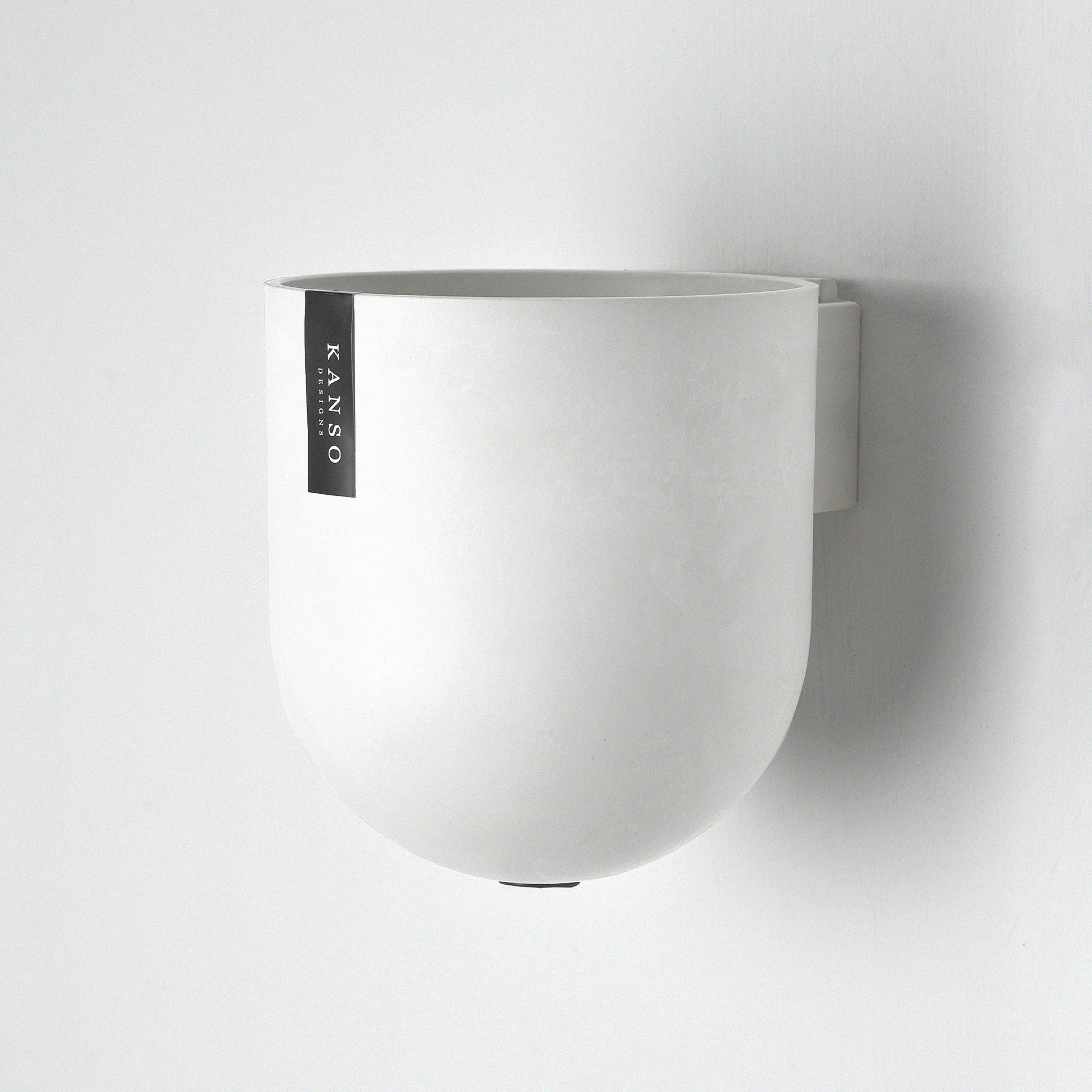 Kanso Designs - Wholesale Wall Planter - Wall Mounted Recycled Plastic Planter Pots | 5.5" and 7"2