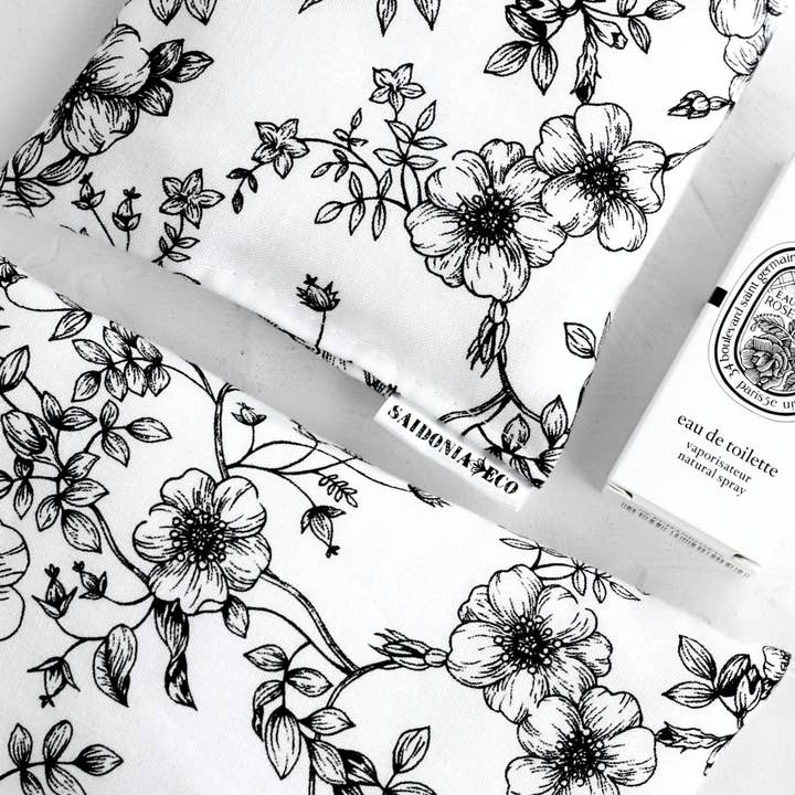 SaidoniaEco - Wholesale Sleep/Eye Mask - Lavender and Rice Relaxation Eye Mask Pillow - Pure Cotton