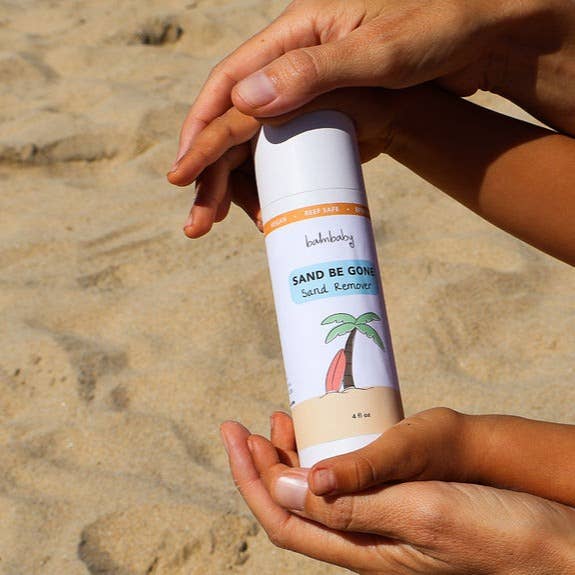 Taylor's Naturals – wholesale Body glitter/shimmer – BALM! Baby - Sand Be Gone • All Natural • Sand Remover2