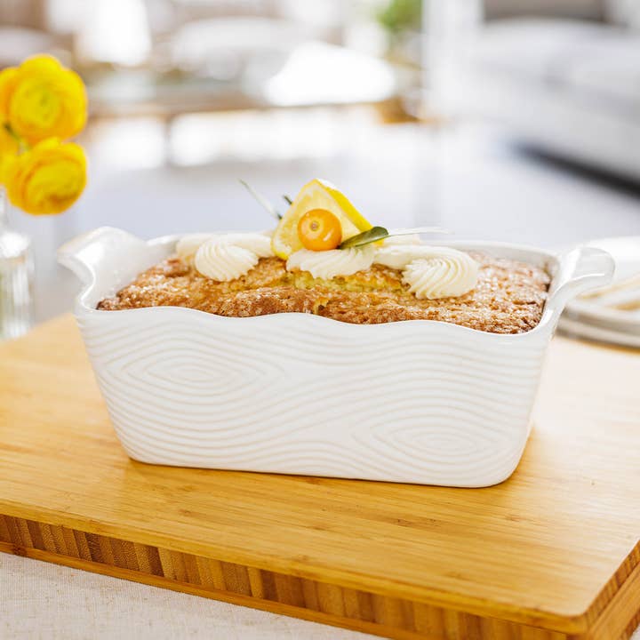 Temp-tations - Wholesale Pan - Temp-tations Stoneware Loaf Pan 1.75 qt - 5 designs8