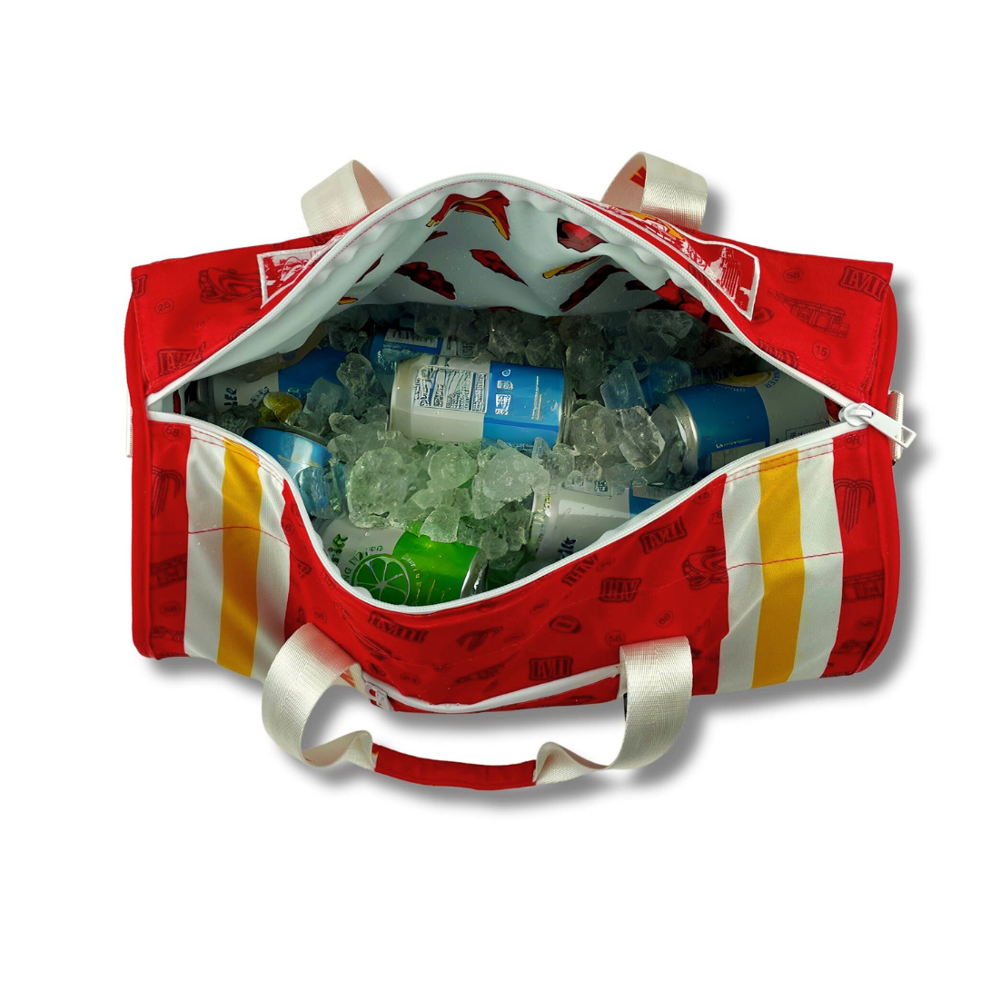Varsity Cooler - Wholesale Cooler/Cooler Bag - Kansas City Duffle Cooler (2024)6