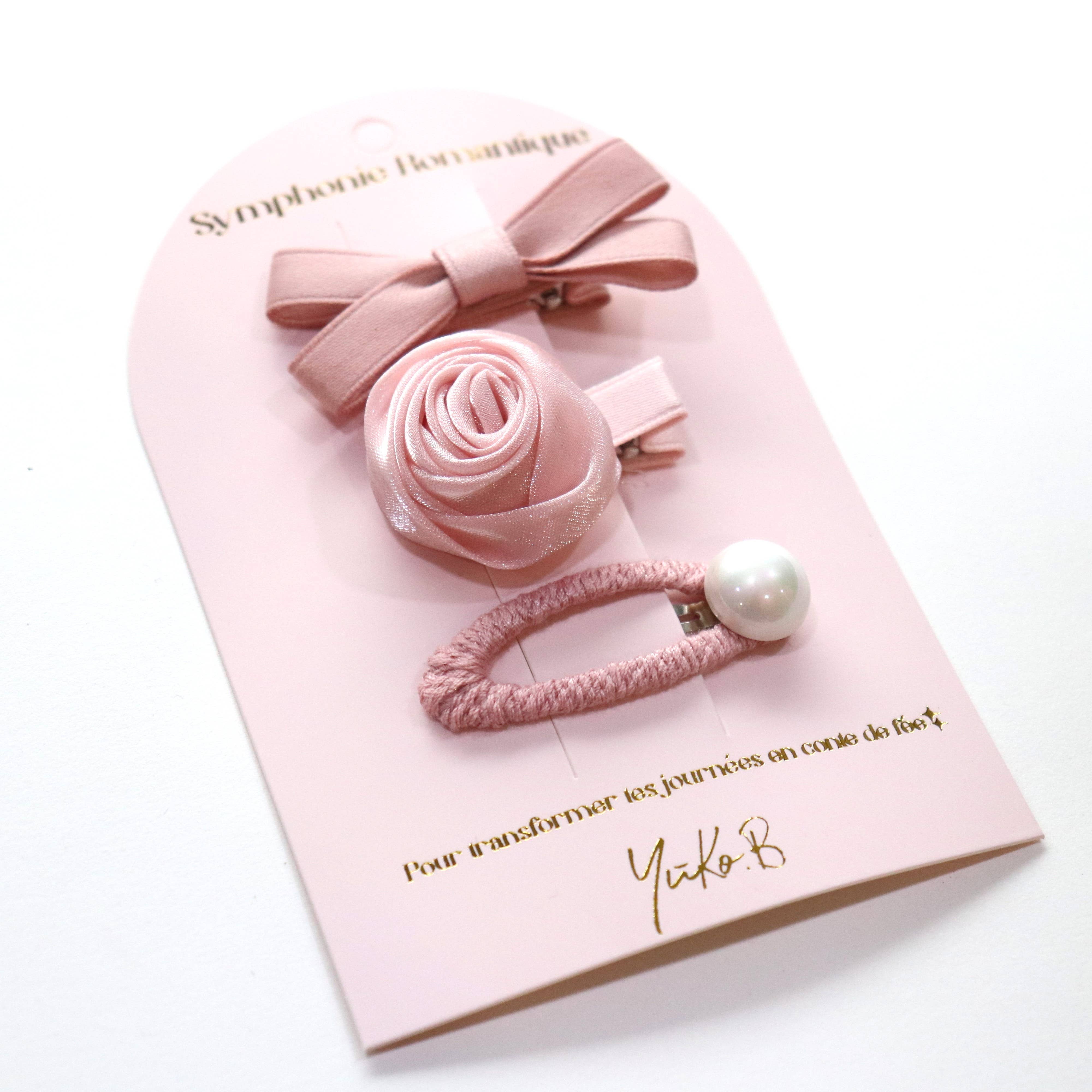 Yuko B – Engroshandel Hårspænde – Børn – Premium hårspænder til børn – Romantic Symphony3