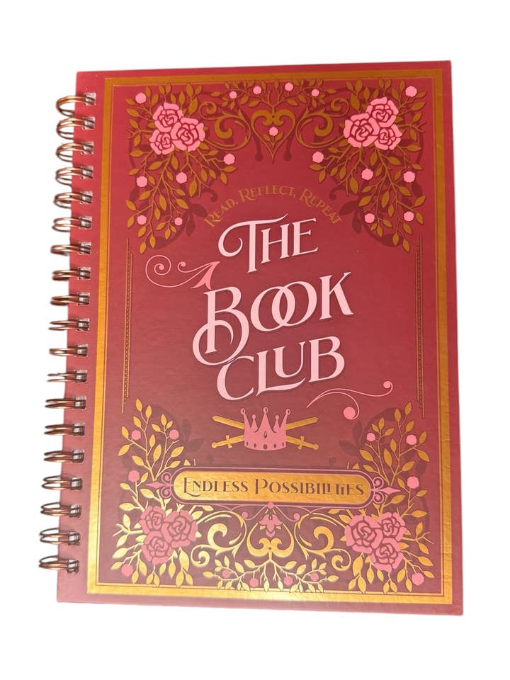 Book Club Notebook- Reg themed N for wholesale by Delonna designs