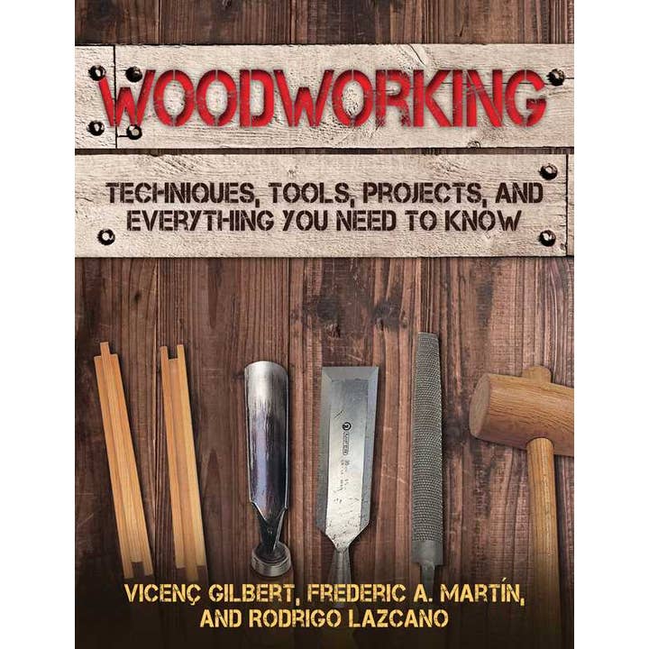 Woodworking by Vicenç Gilbert for wholesale by Simon & Schuster