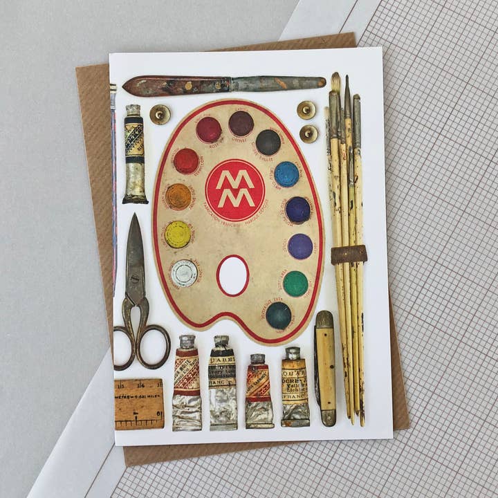 Vintage Artist Card for wholesale by Sukie