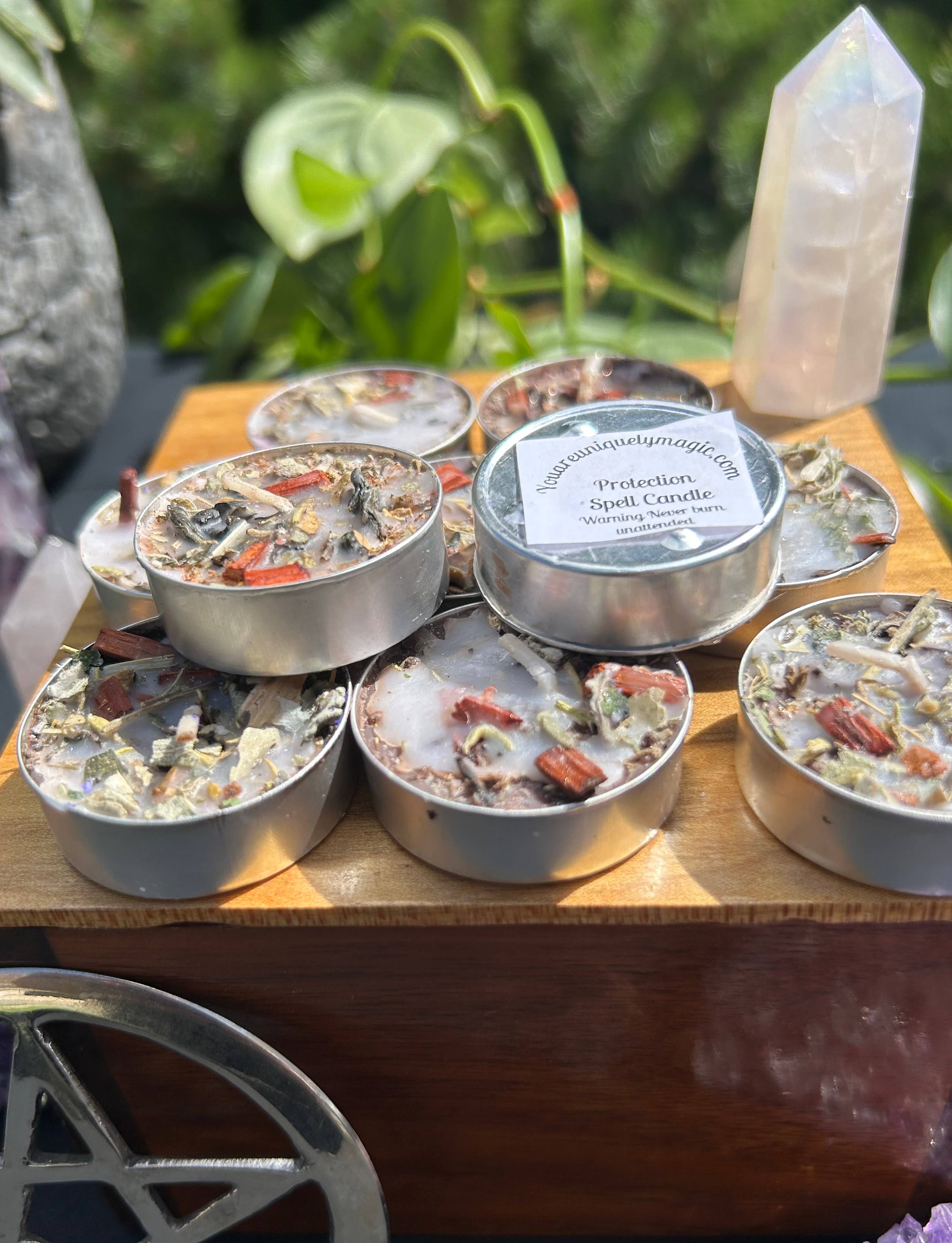 You Are Uniquely Magic - Wholesale Tea Light Candles - Protection Tealight Spell Candles6