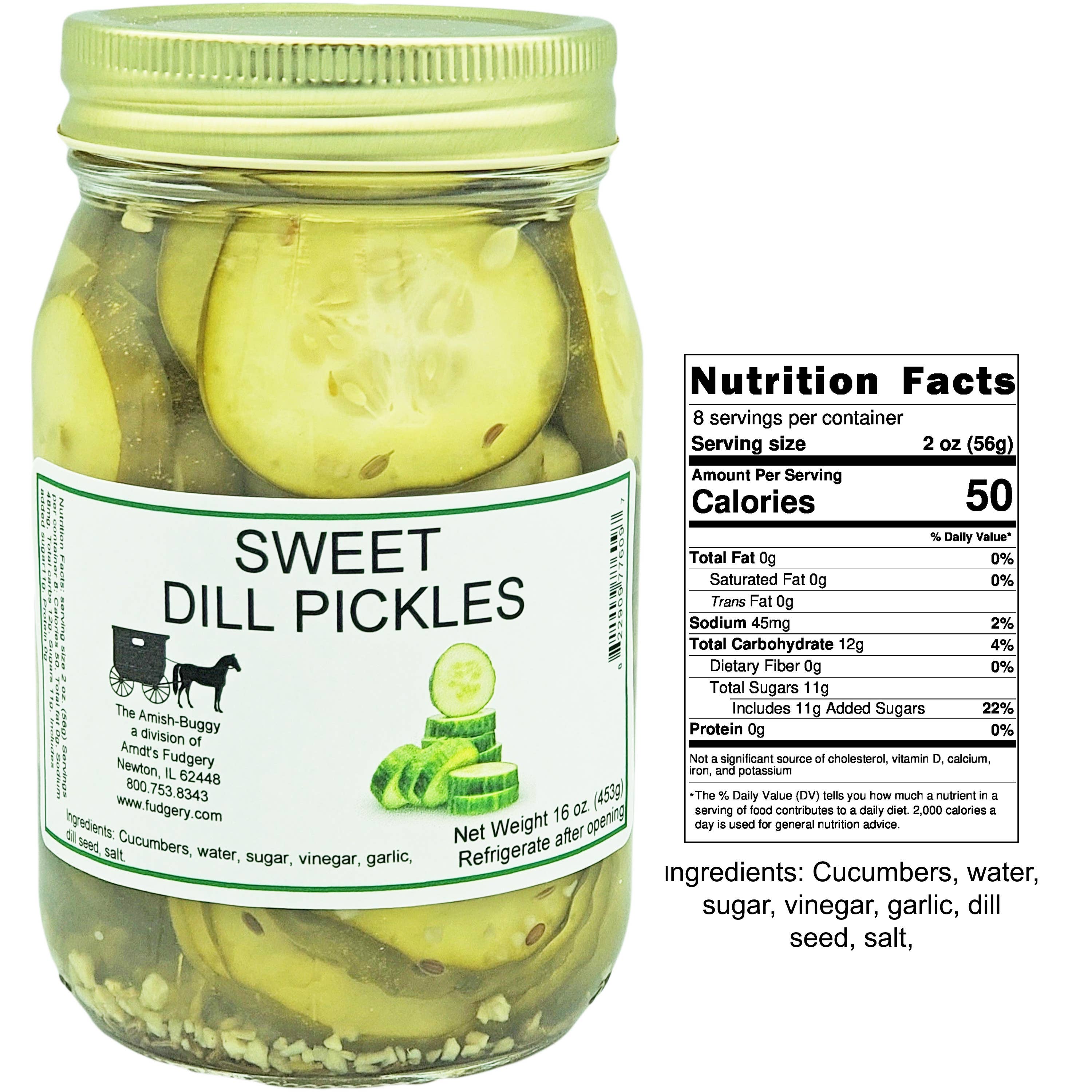 Arndt's Fudgery LLC - Wholesale Pickled Vegetables - Amish Pickled Vegetables & Eggs 16 oz. Jar17