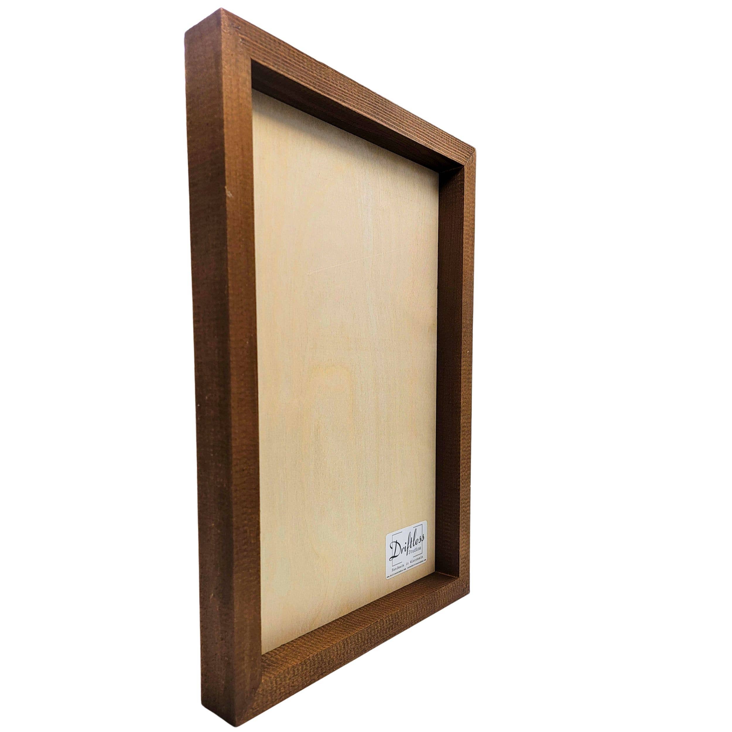 Driftless Studios - Wholesale Sign - 12x18 Here At The Lake We Don't Hide Crazy Wood Lake Signs1